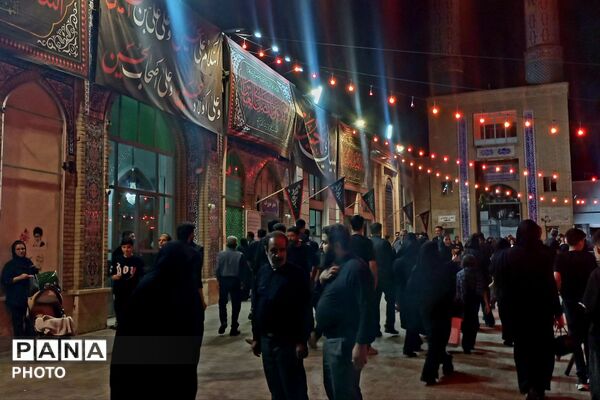 مراسم دسته عزاداری سید و سالار شهیدان امام حسین (ع) 