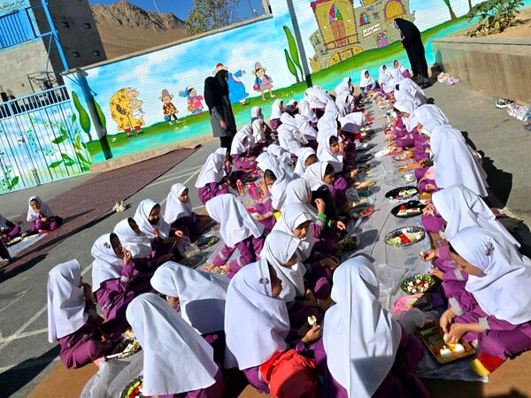 برگزاری همایش غذای سالم در دبستان بوستان 