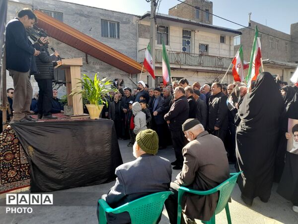 تجمع مردم جوکار در سوگ شهادت رهبر عزیز امت اسلامی