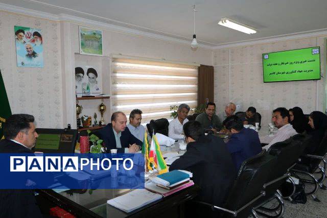 نشست خبری روسای ادارات جهاد کشاورزی، دامپزشکی، منابع طبیعی، تعاون روستایی و امور عشایر شهرستان کاشمر