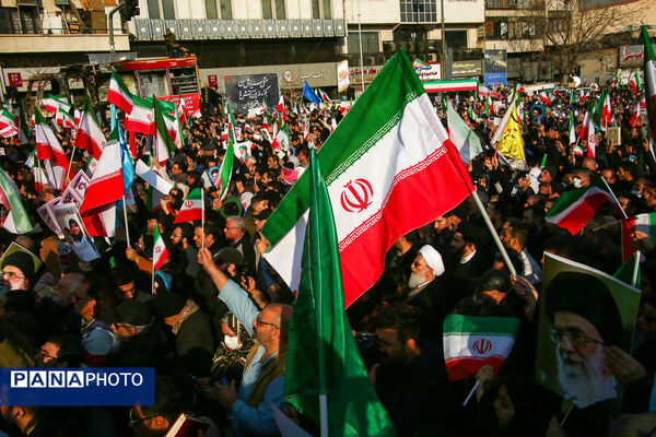 راهپیمایی محکومیت اقدامات تروریستی آمریکا و رژیم صهیونیستی علیه ملت ایران