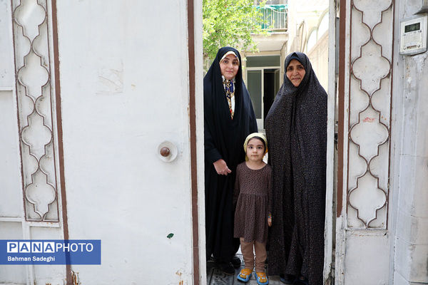 دیدار با خانواده شهید مهدی ابراهیمی