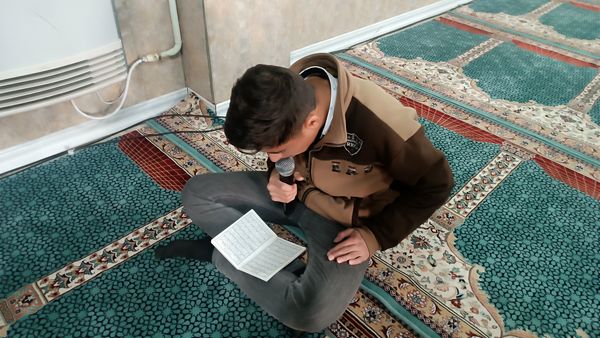 مراسم استقبال از شهید گمنام در دبیرستان شاهد ابوذر غفاری نیشابور 