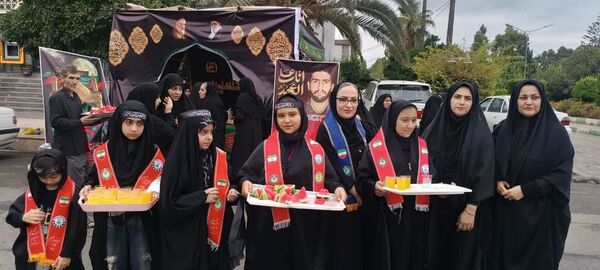 پیاده‌روی اربعین حسینی در محمودآباد