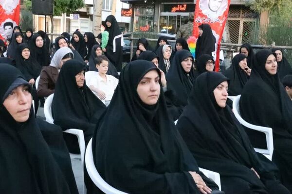اجتماع عظیم بانوان حریم عفاف و ولایت ماهدشت 