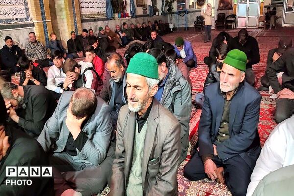 مراسم شهادت قائد امت در شهر بار نیشابور