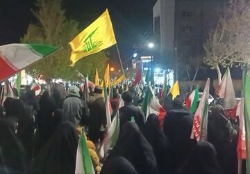 مراسم اربعین قائد شهید در مشهد