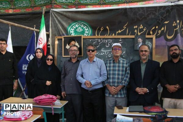 میزبانی فرهنگیان فشافویه در موکب عشاق الحسین(ع) سازمان دانش آموزی