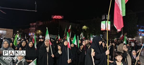 اجتماع مردمی شبانه شهید پرور شهرستان سملقان