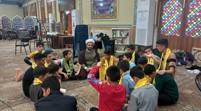 پایان اعتکاف دانش‌آموزی در کرمانشاه