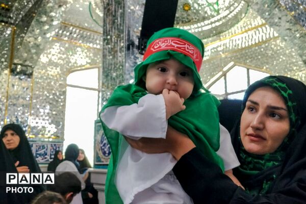 گهواره‌های سبز در سوگ کربلا؛ همایش شیرخوارگان حسینی در بجنورد/1
