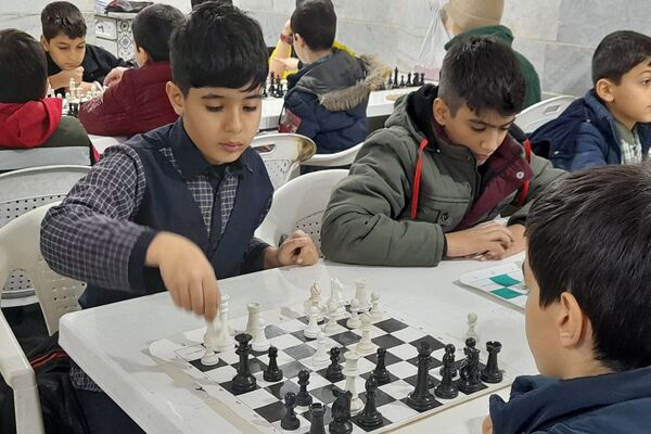 مسابقات منطقه ای شطرنج در مقطع ابتدایی در شهرستان قدس