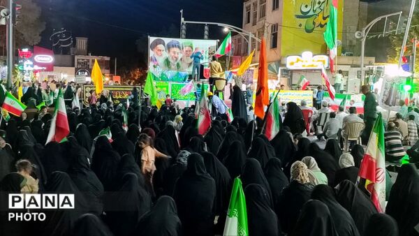 تجمعات مردمی در نجف آباد همراه با ویژه برنامه عید سعید غدیر 