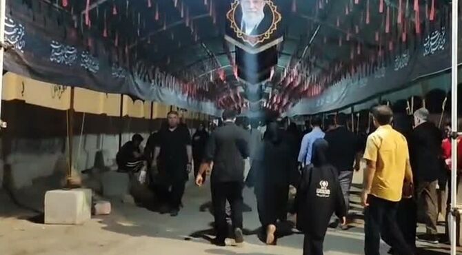 موکب دارانی که به امید اربعین سال دیگر، خدمت می کنند