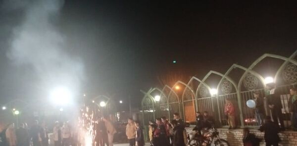 جشن سالروز پیروزی انقلاب اسلامی در  حسینیه روستای مهدی آباد خلیل آباد 