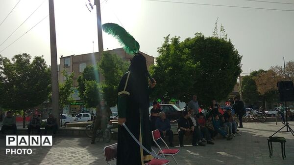 مراسم شبیه خوانی در آرامگاه بانو بی بی شطیطه 