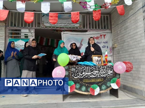 مراسم نیمه شعبان در دبیرستان دخترانه پروین اعتصامی 