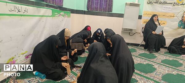 برگزاری برنامه فرهنگی-دینی «طلایه‌داران» در مدرسه نجابت شهرستان سملقان