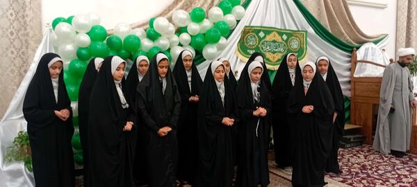 جشن میلاد حضرت فاطمه س در روستای نقاب شهرستان خلیل آباد