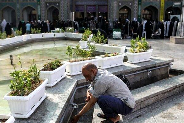 نماز عید سعید قربان در حرم حضرت عبدالعظیم حسنی (ع) شهرری