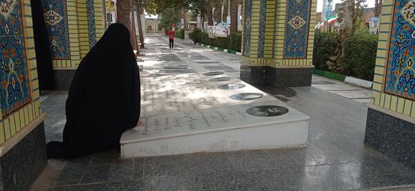 مراسم یادواره شهدای نیشابور درجوار آرامگاه فضل بن شاذان