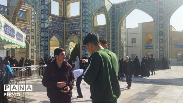 گذری بر اردوی زیارتی حرم مطهر رضوی دبیرستان شاهد ابوذر غفاری نیشابور 