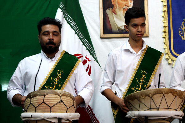 جشن ولادت امام رضا(ع) در حسینیه سیدمحمد آقا یزد