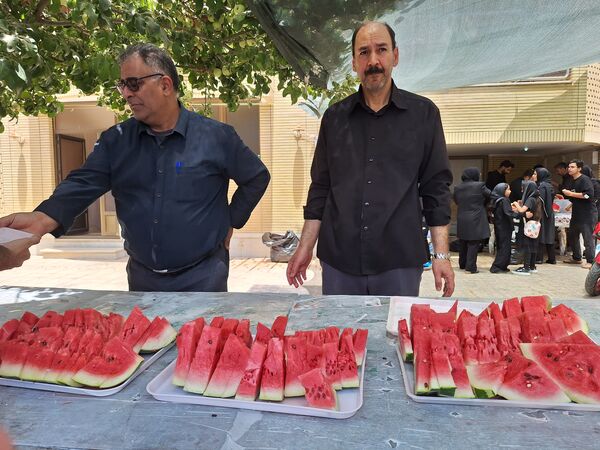 مراسم عاشورای حسینی در انگورستان ملک اصفهان