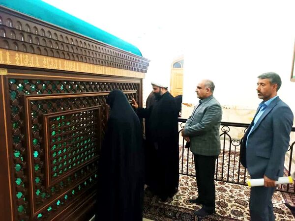 حضور معاون رئیس جمهور در زیارتگاه شهید مدرس (ره)