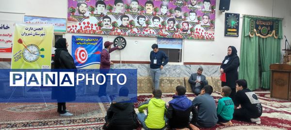 برگزاری مسابقات دارت در مسجد مسلم بن عقیل شهرستان شیروان