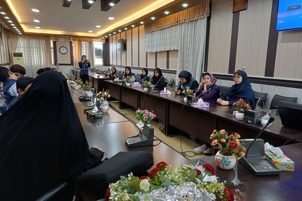 مراسم تجلیل از دانش آموز خبرنگاران پانا ناحیه 3 شیراز