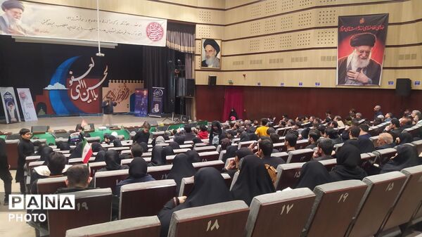 مراسم احیا و عزاداری شب اول قدر در فرهنگسرای سیمرغ نیشابور 