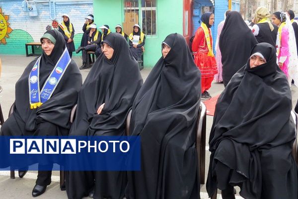 فجر دانش آموزی در قلبِ ری