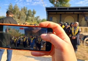 حس و حال اردو "تمشک" در اهواز