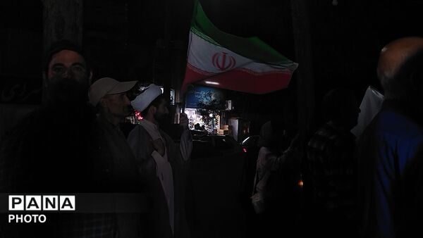 نود و پنجمین شب از شب های مقاومت بلوار جمهوری نیشابور در قاب پانا 