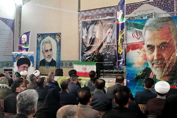 مراسم بزرگداشت حماسه ۹ دی در شهرستان بیضا