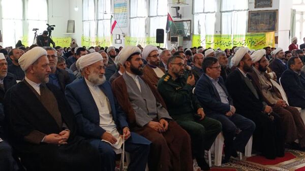 همایش میثاق بصیرت برادری و هفته مقاومت در مسجد قبا شهرستان بندرترکمن
