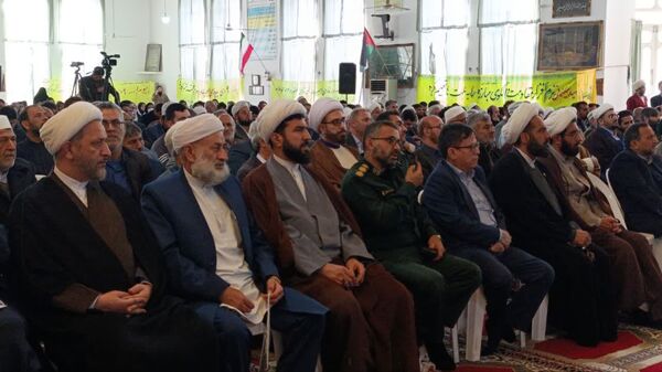 همایش میثاق بصیرت برادری و هفته مقاومت در مسجد قبا شهرستان بندرترکمن