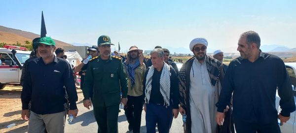 پیاده‌روی جاماندگان اربعین حسینی در نورآباد