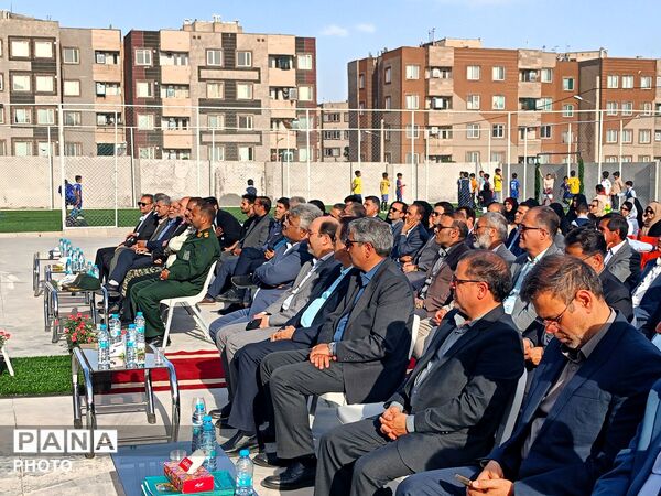 افتتاح مدرسه شهید رئیسی در کاشمر