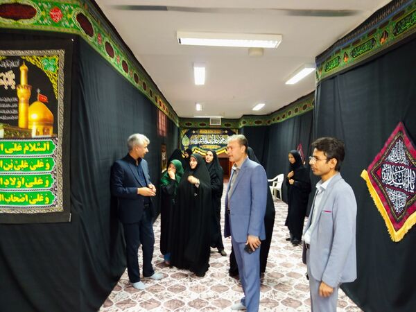 بازدید مدیر آموزش و پرورش کاشمر از هیأت دانش‌آموزی دختران
