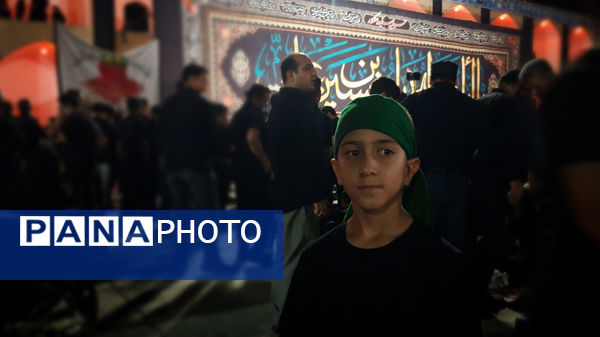 سوگ‌ مردم‌ اشکذر در شب عاشورای حسینی