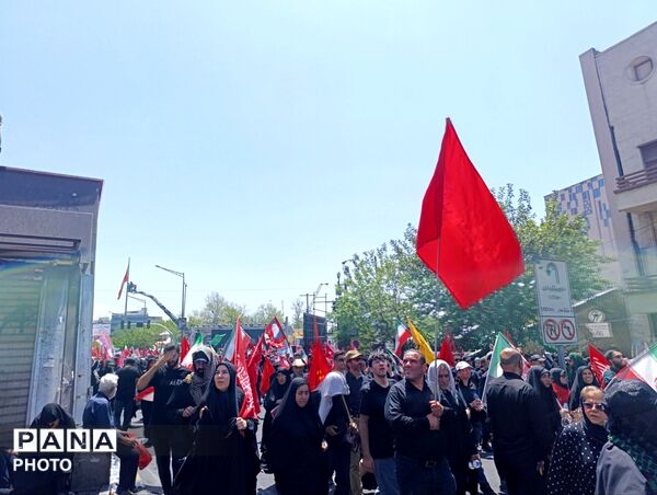 فریاد خونخواهان امام شهید در تهران