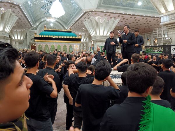 برگزاری سوگواره «احلی من العسل» در حرم امام خمینی (ره) 