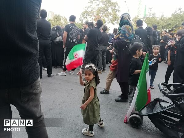عزاداری عاشورای حسینی در بلوار هاشمیه مشهد