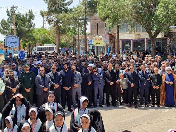 اجتماع پرشور مردم شهید پرور شهرستان جاجرم در مراسم شهادت خادم الرضا و یاران شهیدش 