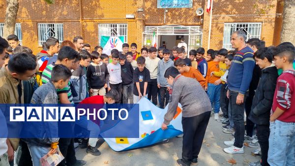 لیگ مدرسه‌ای بازی‌های تاما در دبیرستان نمونه دولتی پژوهش آشخانه 