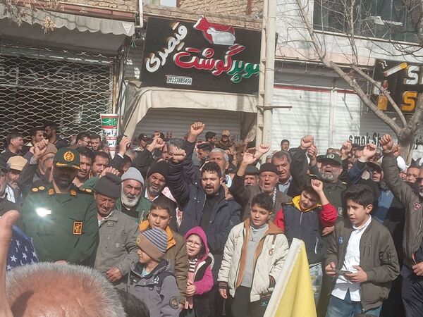 راهپیمایی 22 بهمن در شهرستان فاروج 