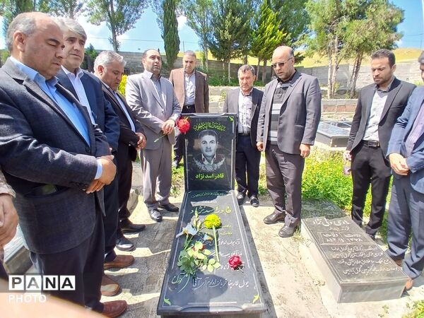 گرامیداشت هفته معلم در خداآفرین با همراهی پیشتازان