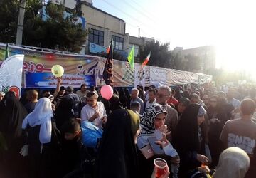 مردم غیور کرج، حرکت غاصبانه رژیم صهیونیستی را محکوم کردند